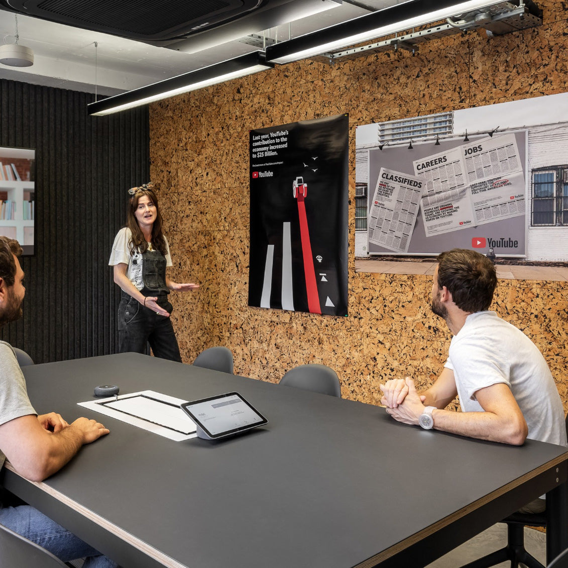 Cork Notice Board Wall Tiles | Country Black | 900 x 600 x 8 mm