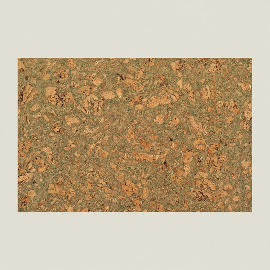 Cork Notice Board Wall Tiles | Twist Green | 900 x 600 x 8 mm