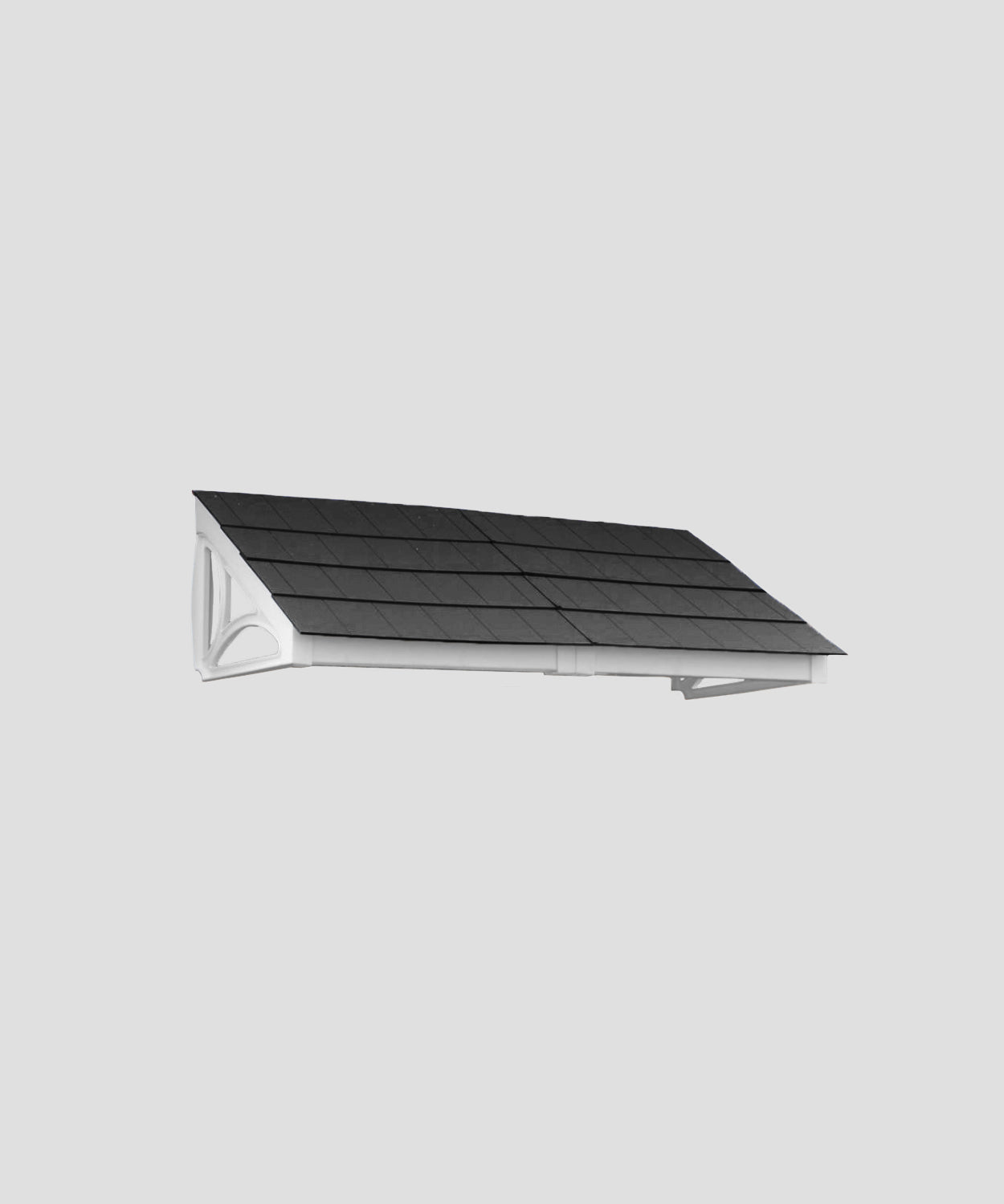 Cosgrove Lean-To Door Canopy - Flat Pack Porch Canopy