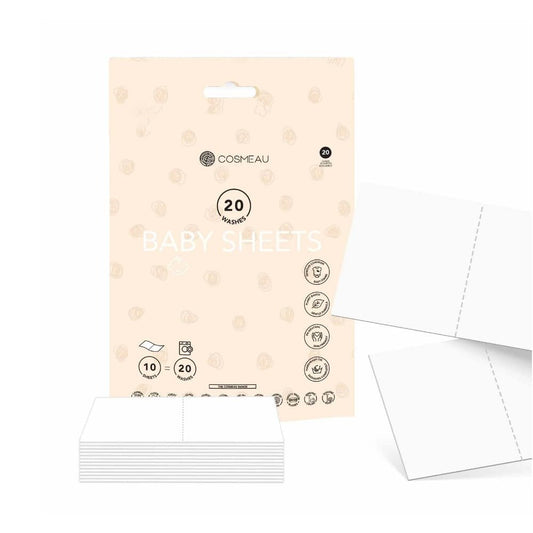 Cosmeau Baby Laundry Detergent Sheets for Sensitive Skin