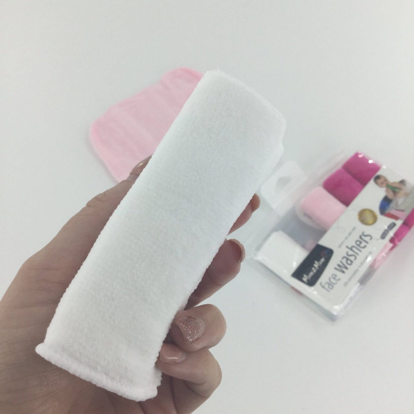 Cotton Facewashers / Reusable Wipes - Pack of Six