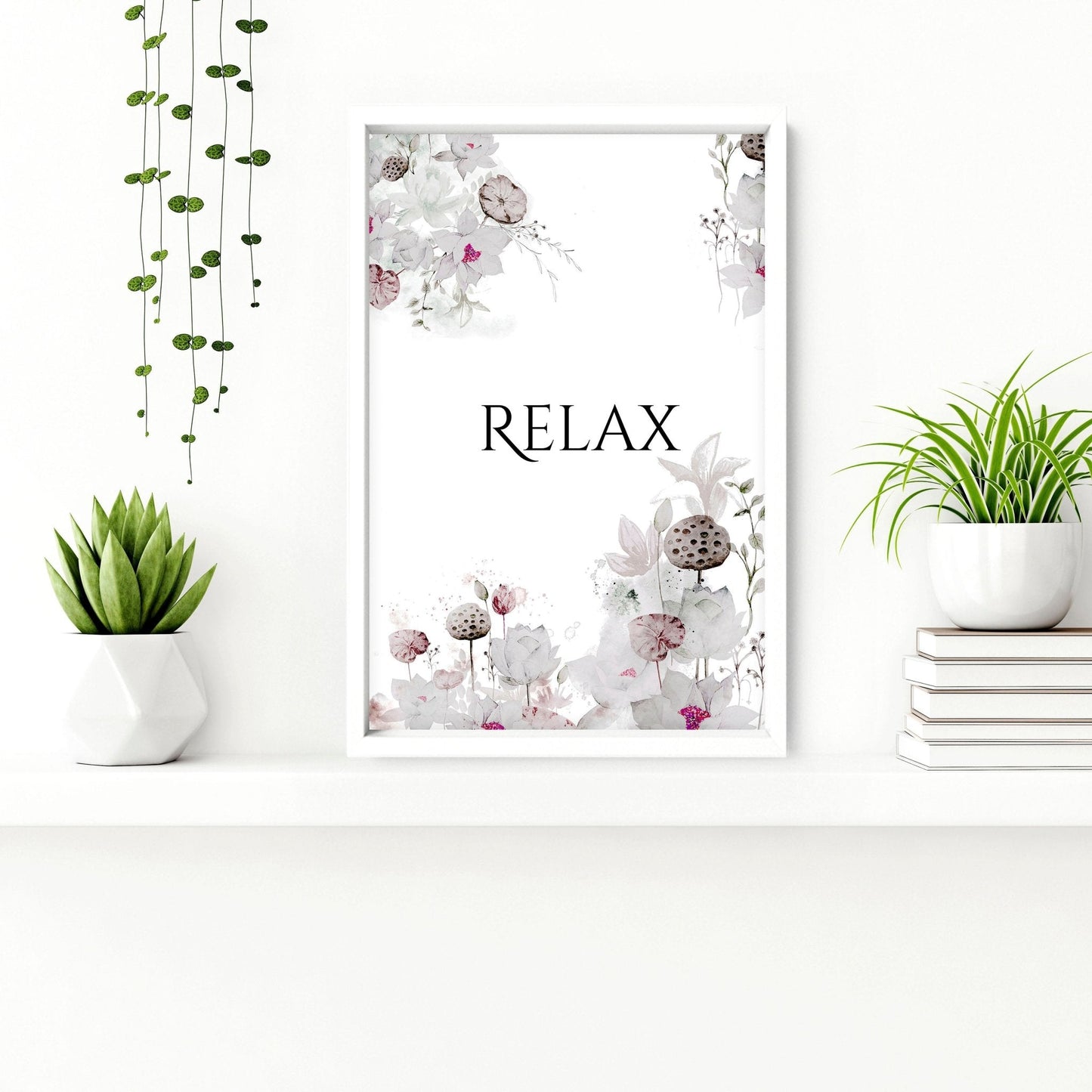 Wall prints for bathroom | Set of 3 wall art