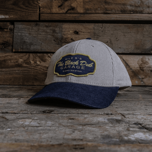 Corduroy Black Dub Garage Vintage Cap