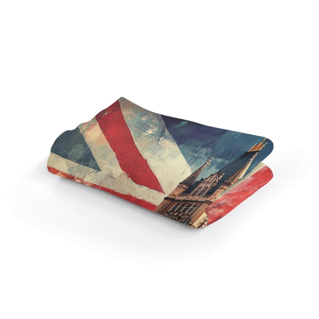 Tower Bridge Flag Blanket
