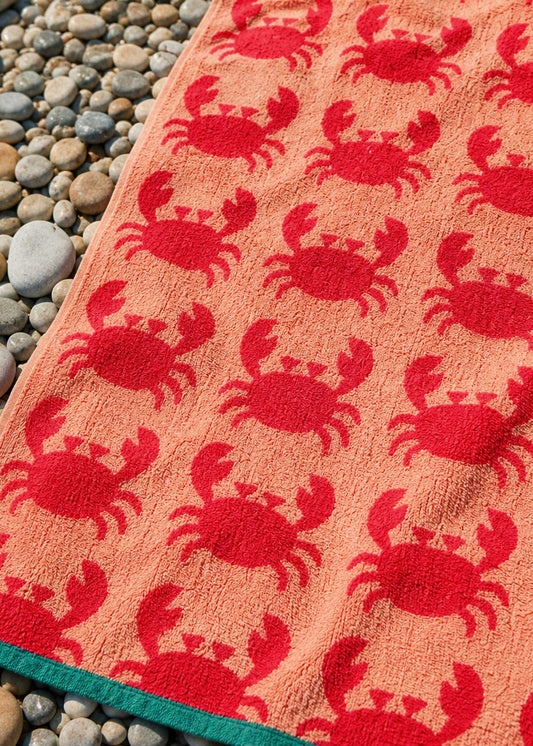 Crabs Organic Cotton Towels