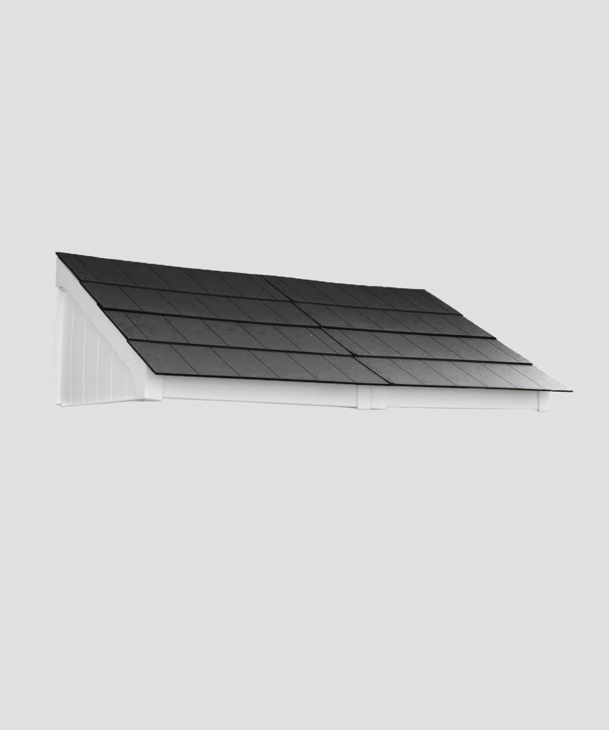 Cransley Lean-To Door Canopy - Flat Pack Porch Canopy