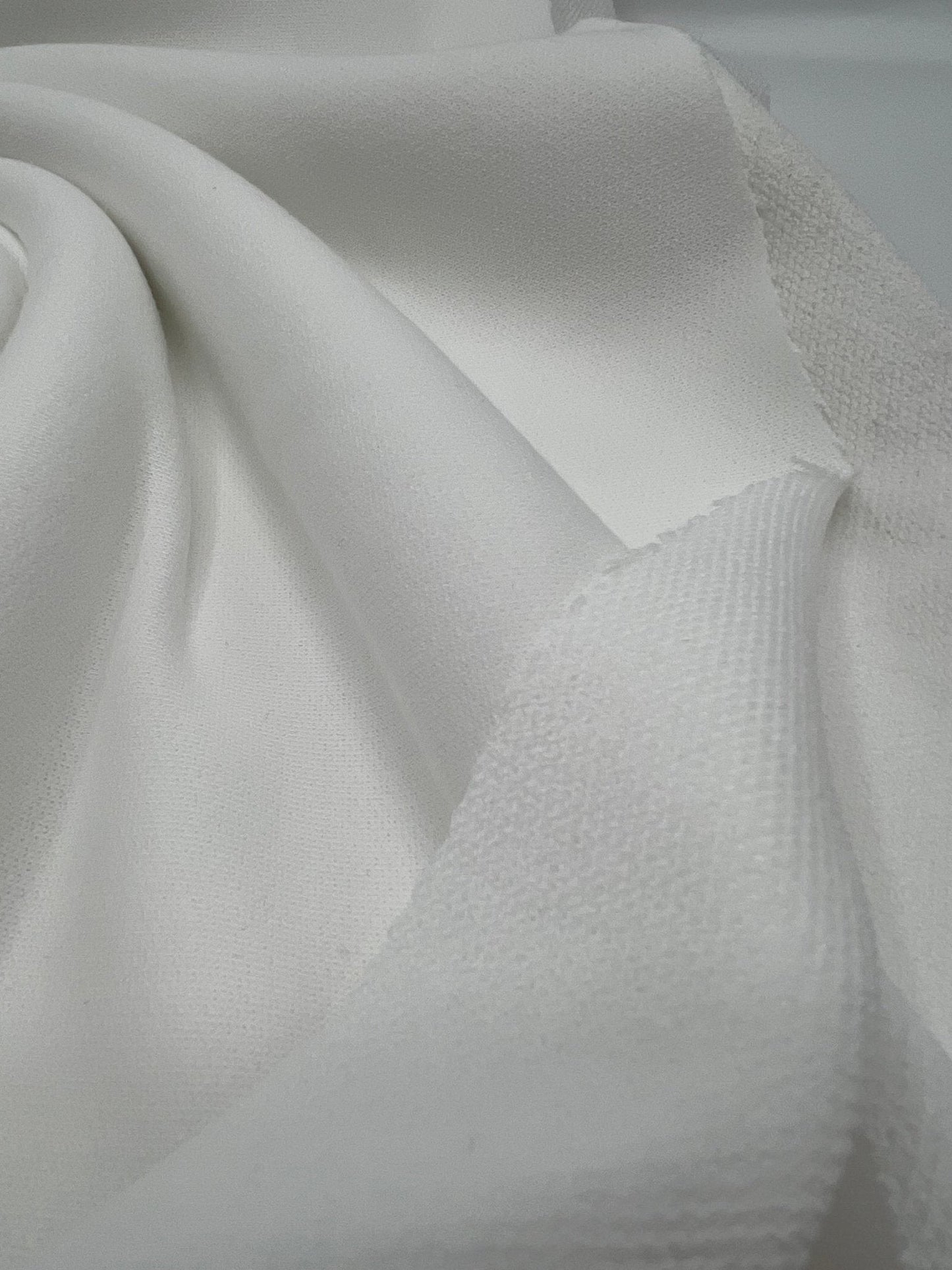 Cream Thick French Terry Loopback Fabric