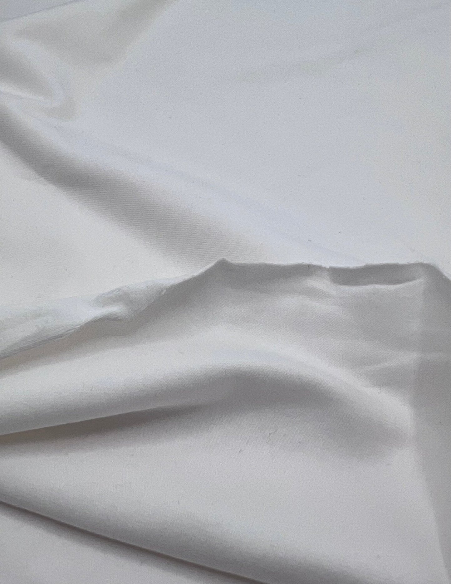 Cream Cotton Stretch Jersey 240 GSM 92/8 Lycra 4 Way Stretch