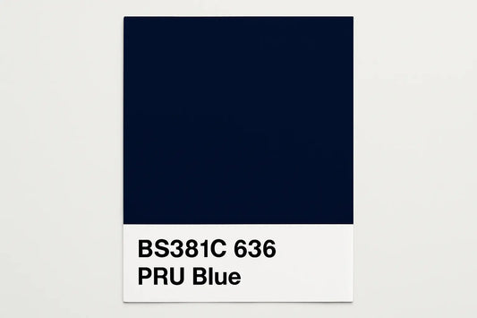 381C 636 PRU blue 400ml Aerosol Available in any Finish