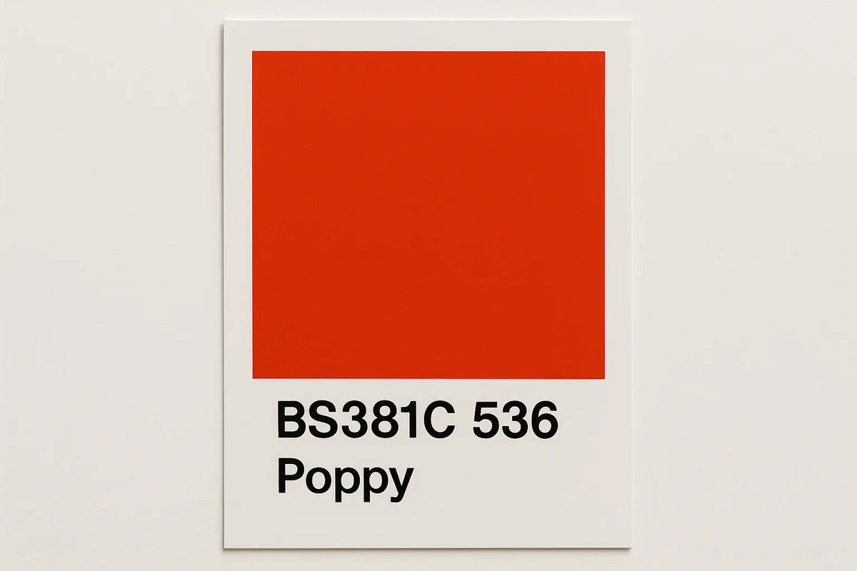 381C 536 Poppy 400ml Aerosol Available in any Finish