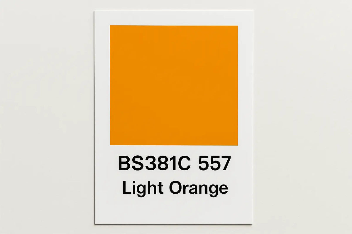381C 557 Light orange 400ml Aerosol Available in any Finish