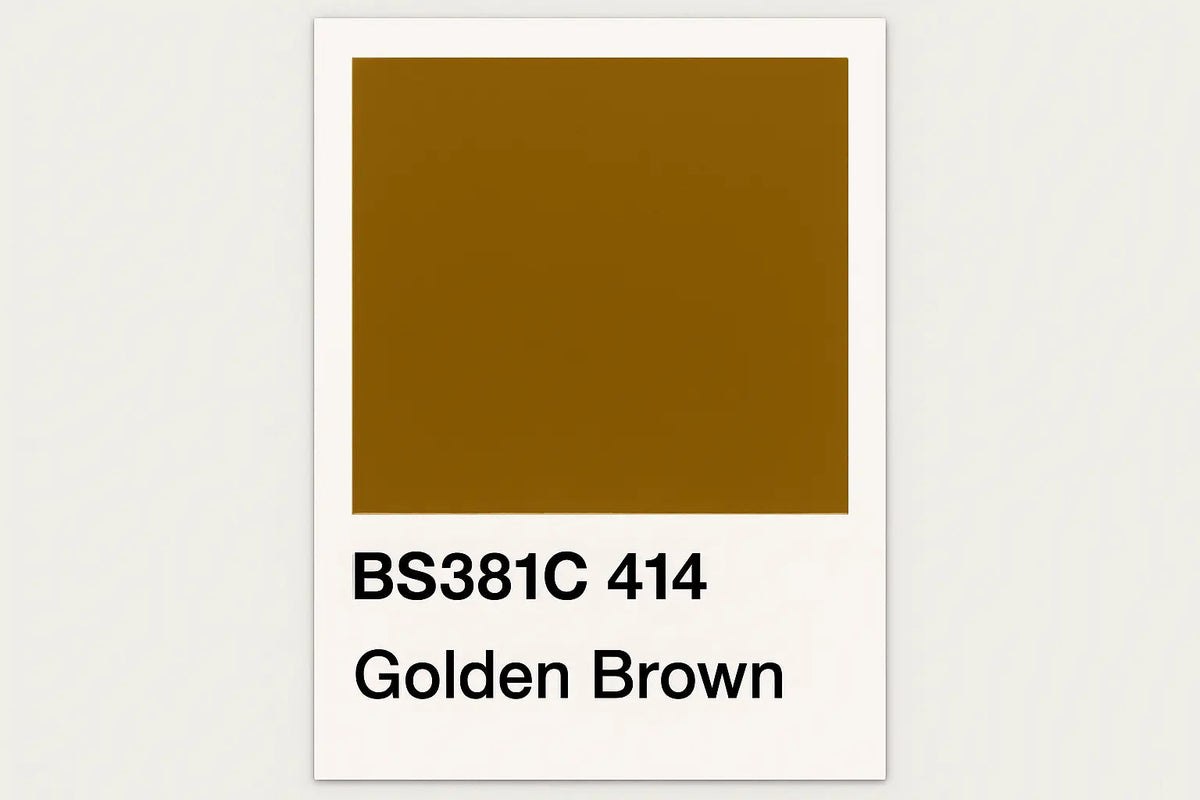 381C 414 Golden brown 400ml Aerosol Available in any Finish