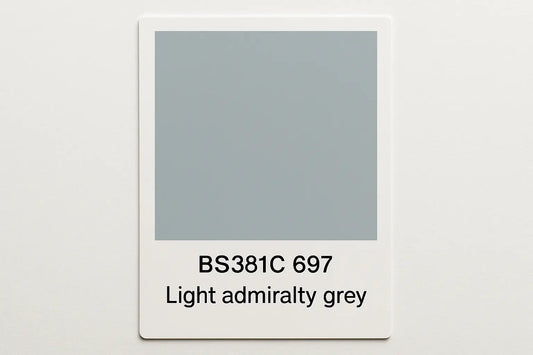 381C 697 Light admiralty grey 400ml Aerosol Available in any Finish