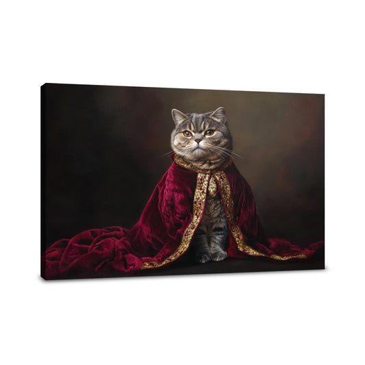 Scottish Fold Majesty Canvas