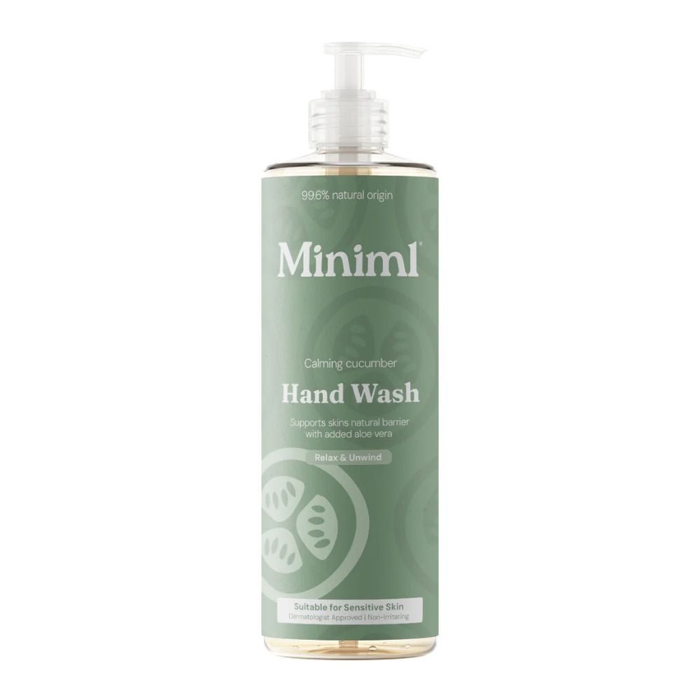 Cucumber & Aloe Hand Soap – 500ml Antibacterial Gel Cleanser