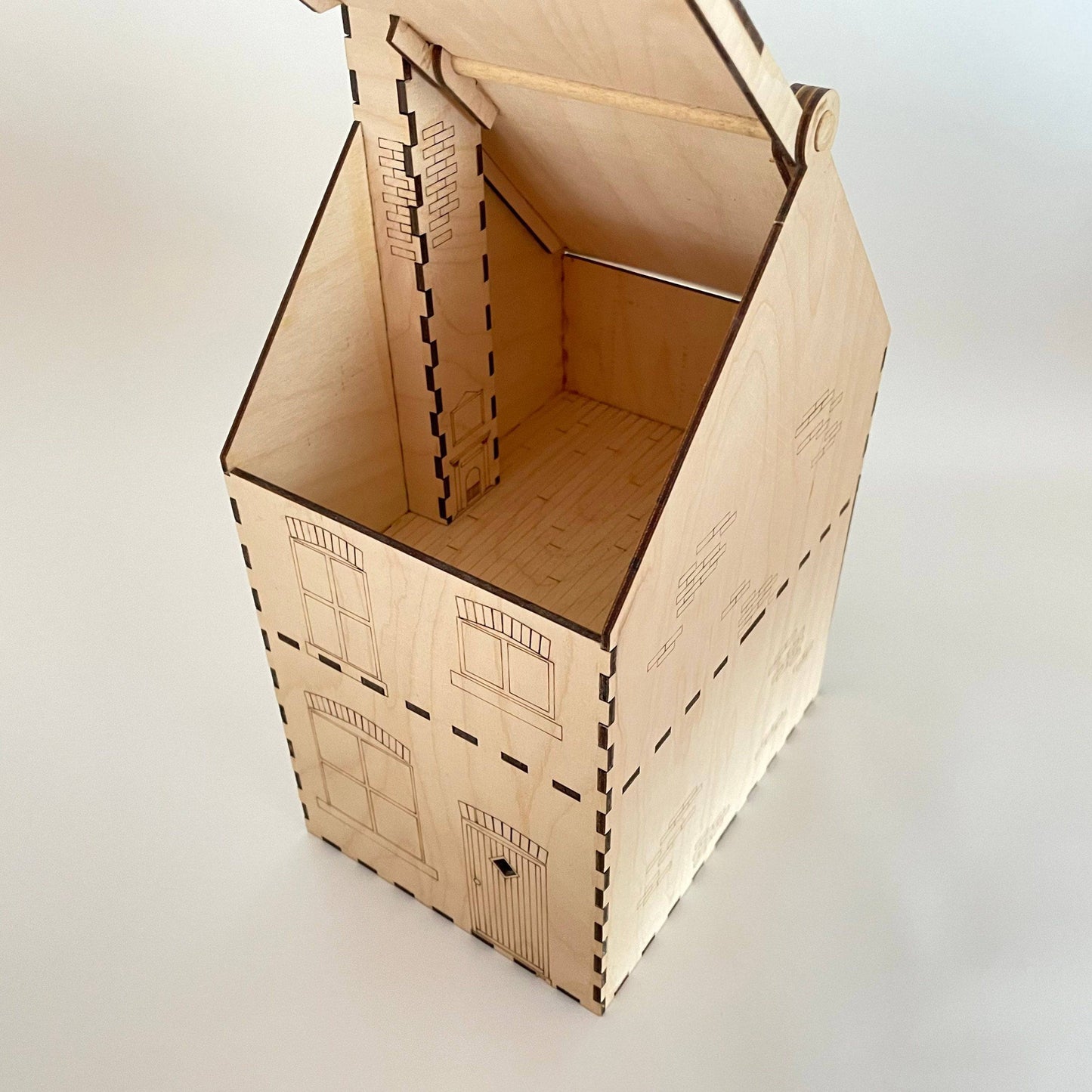 19th Century Terraced House - Pre-Built Model By Curious Rabbit ®