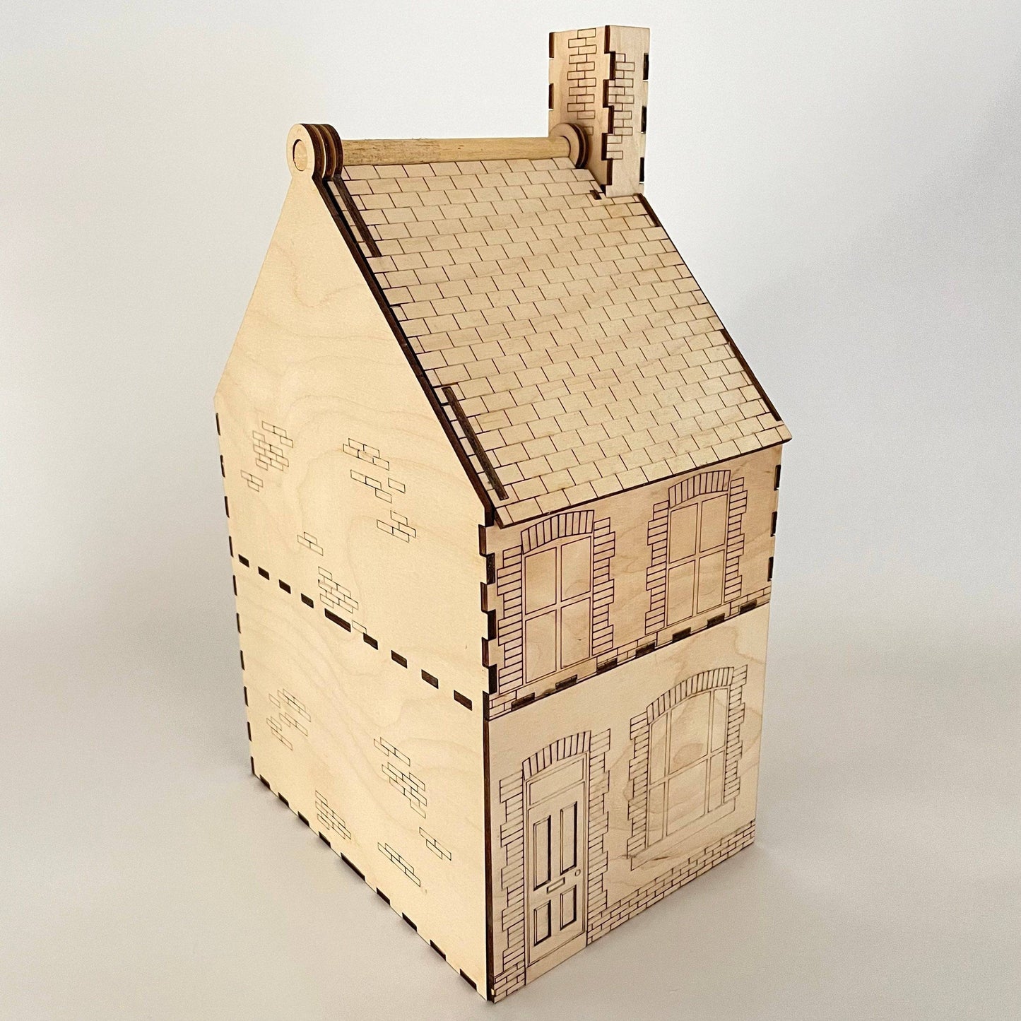19th Century Terraced House - Pre-Built Model By Curious Rabbit ®