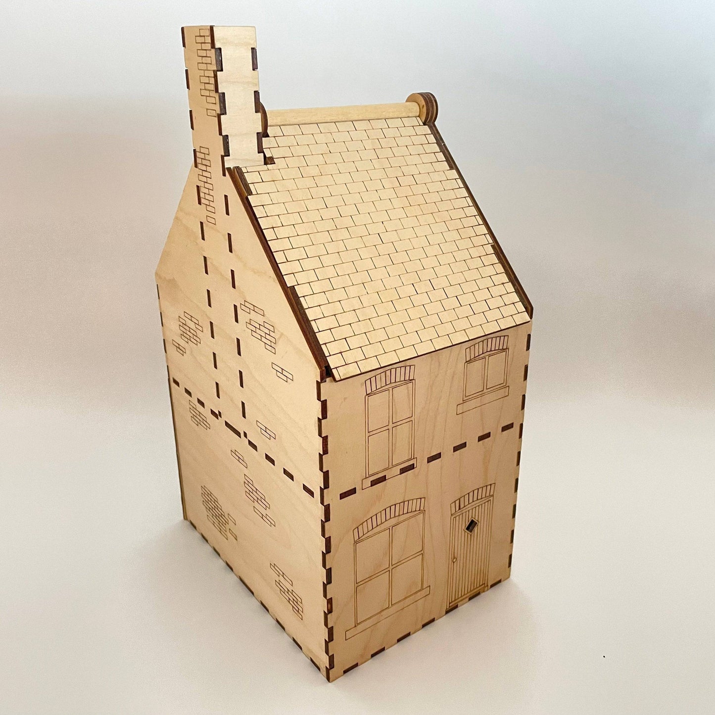 19th Century Terraced House - Pre-Built Model By Curious Rabbit ®