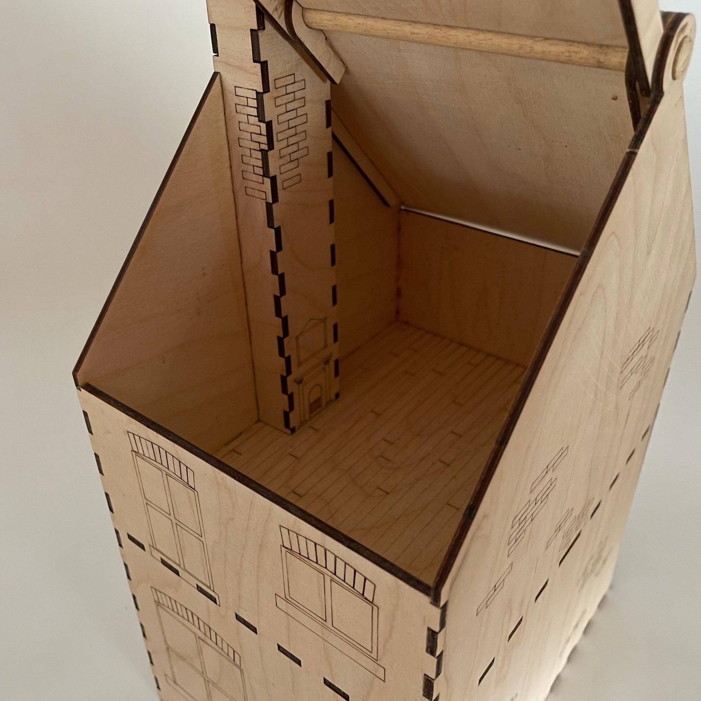 19th Century Terraced House - Pre-Built Model By Curious Rabbit ®