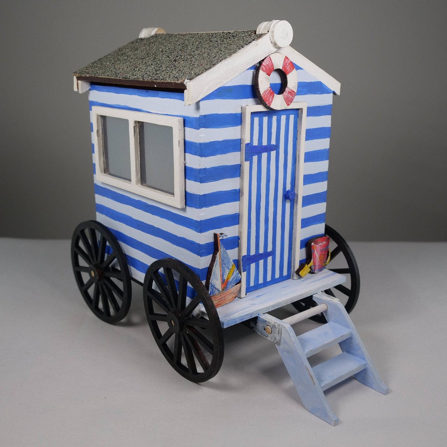 Bathing Hut - Pre-Built Model by Curious Rabbit ®