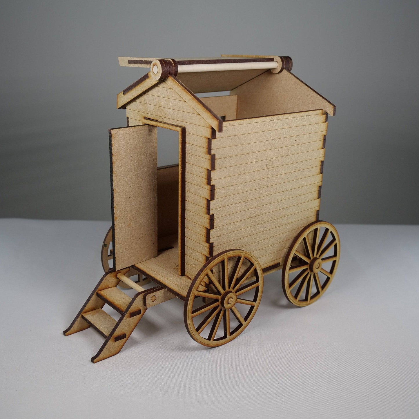 Bathing Hut - Pre-Built Model by Curious Rabbit ®