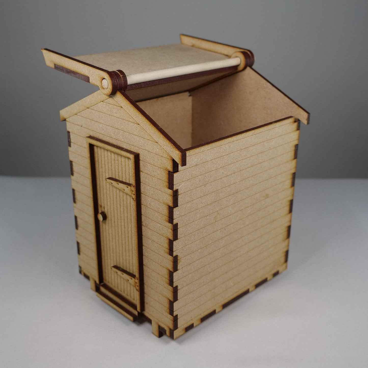 Beach Hut - Flatpack Model Kit by Curious Rabbit ®