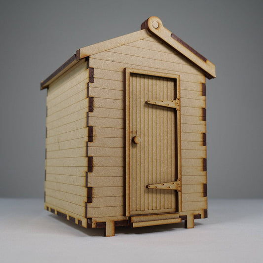 Beach Hut - Flatpack Model Kit by Curious Rabbit ®