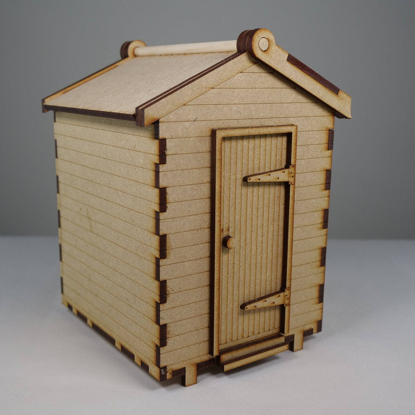 Beach Hut - Flatpack Model Kit by Curious Rabbit ®