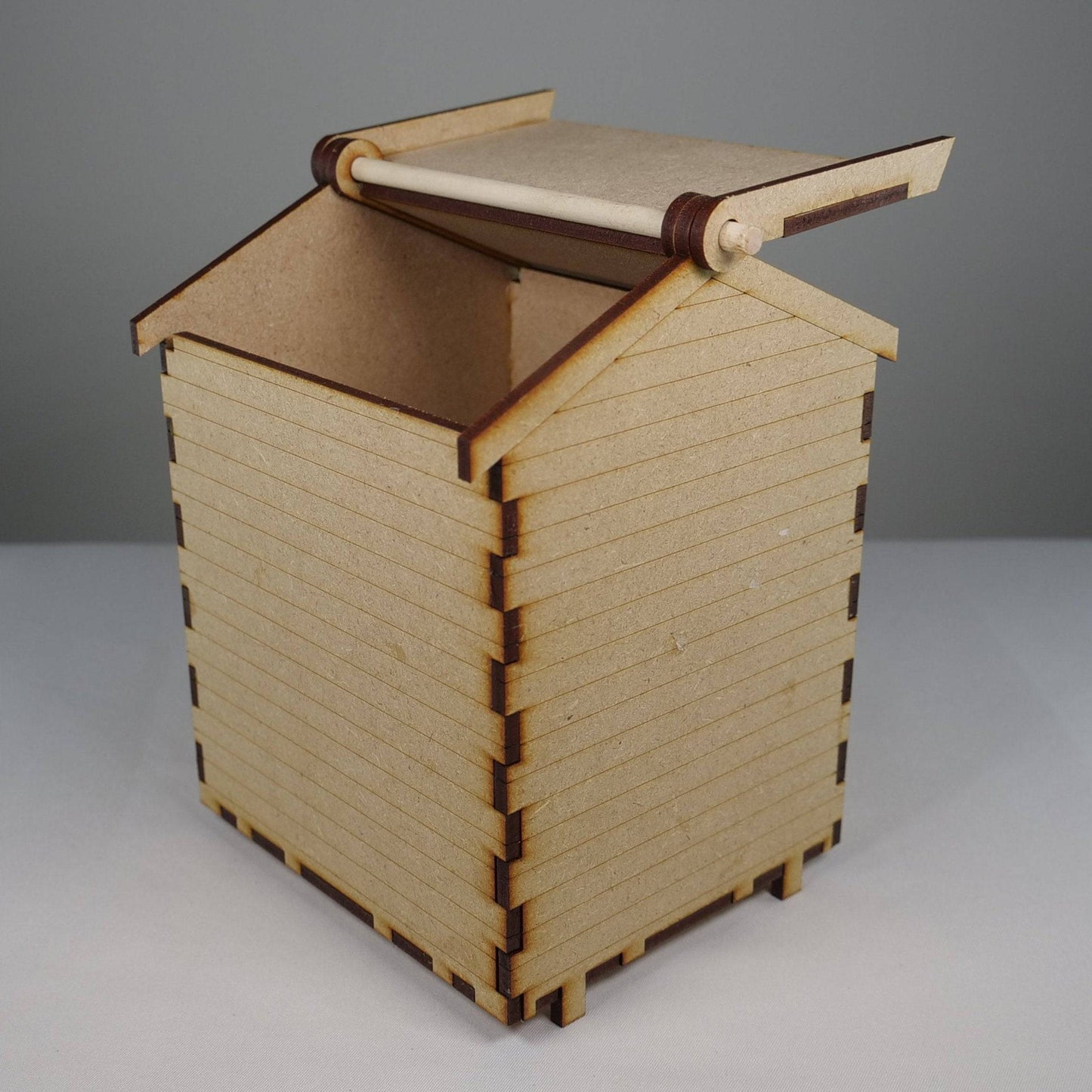 Beach Hut - Flatpack Model Kit by Curious Rabbit ®