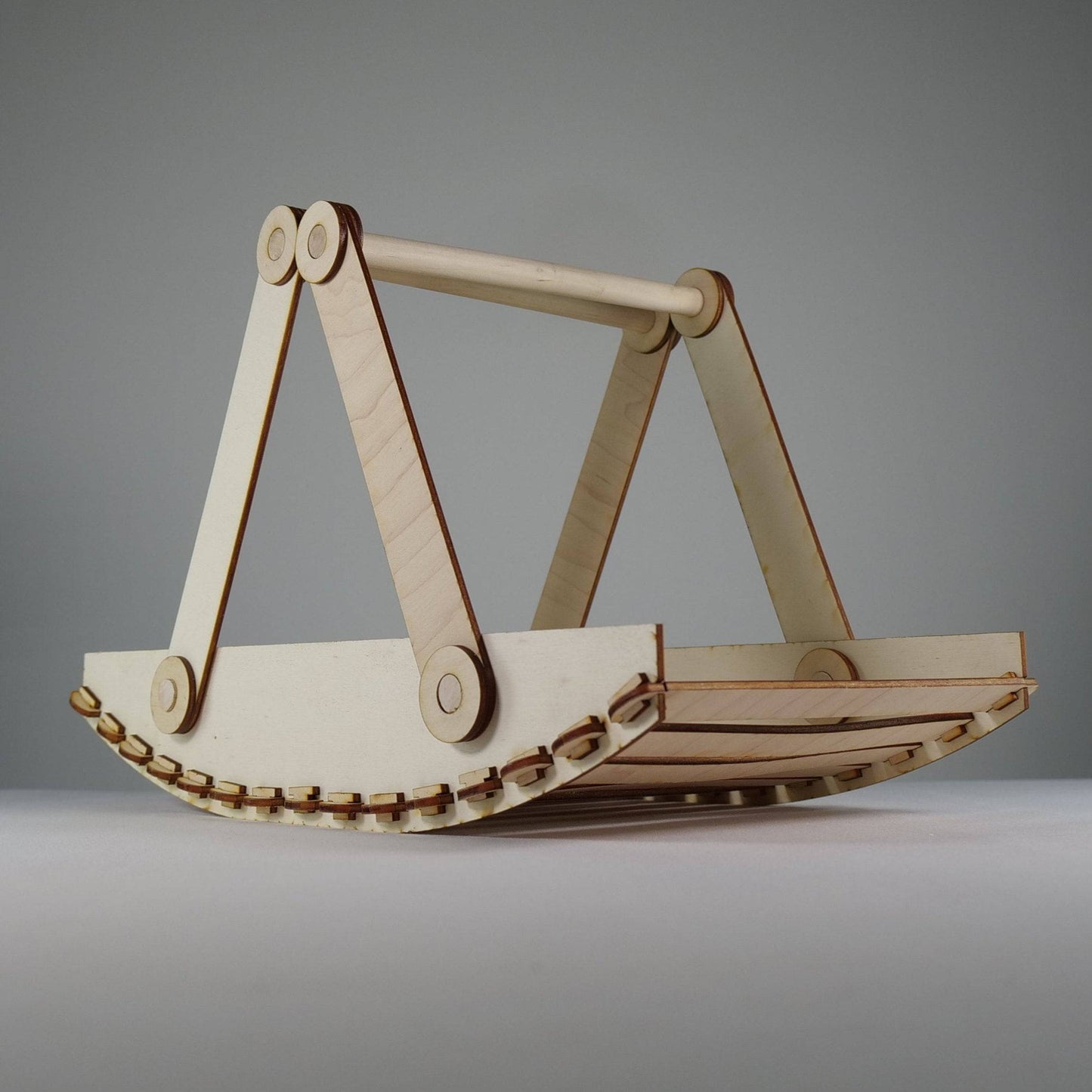 Trug Picnic Basket - Pre-Built Model by Curious Rabbit ®