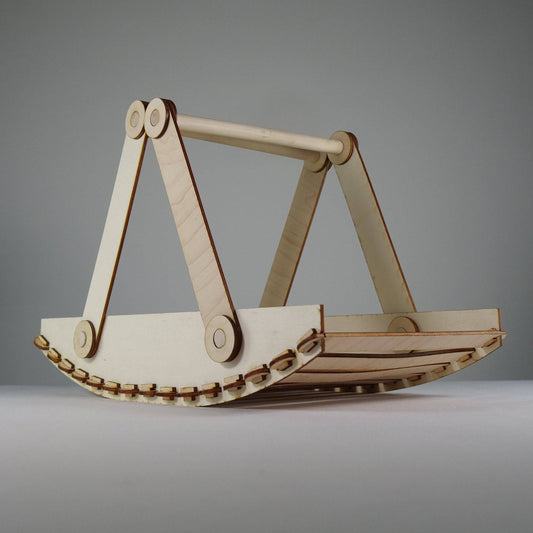 Trug Picnic Basket - Pre-Built Model by Curious Rabbit ®