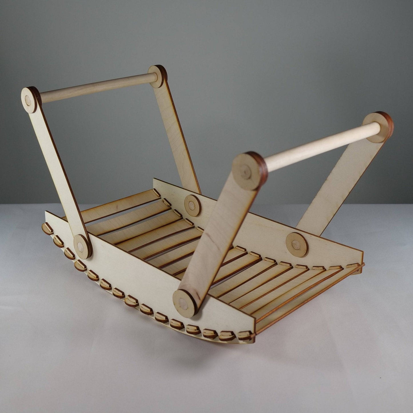 Trug Picnic Basket - Flatpack Model Kit by Curious Rabbit ®