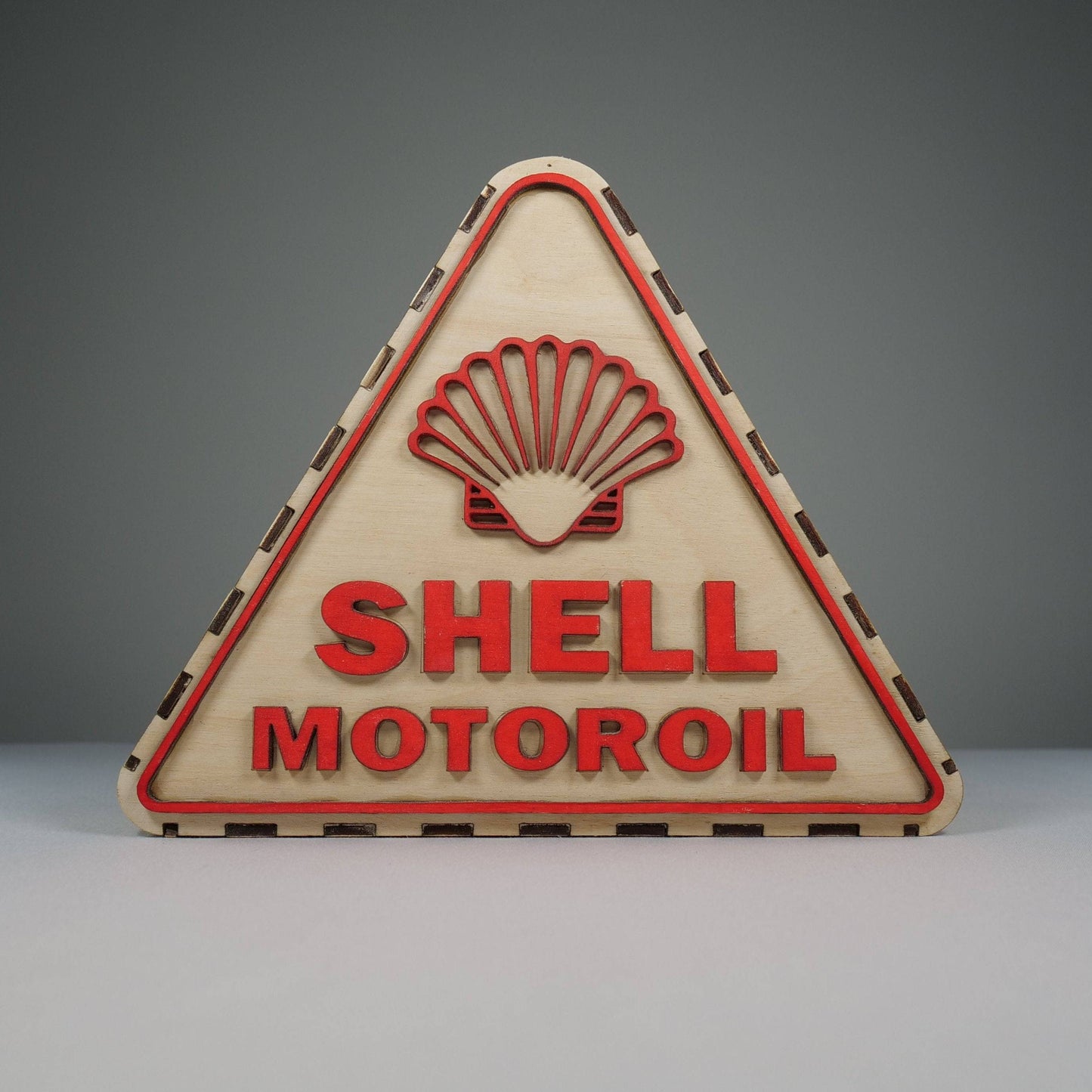 Shell Oil Box - Pre-Built Model by Curious Rabbit ®