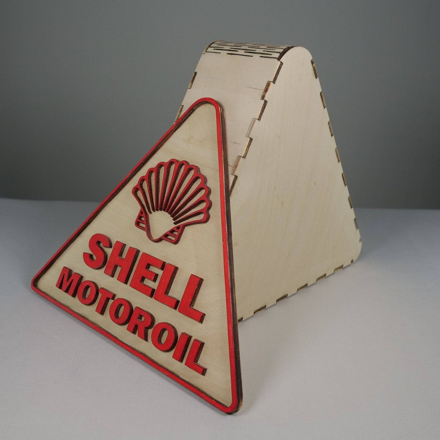 Shell Oil Box - Flatpack Model Kit by Curious Rabbit ®