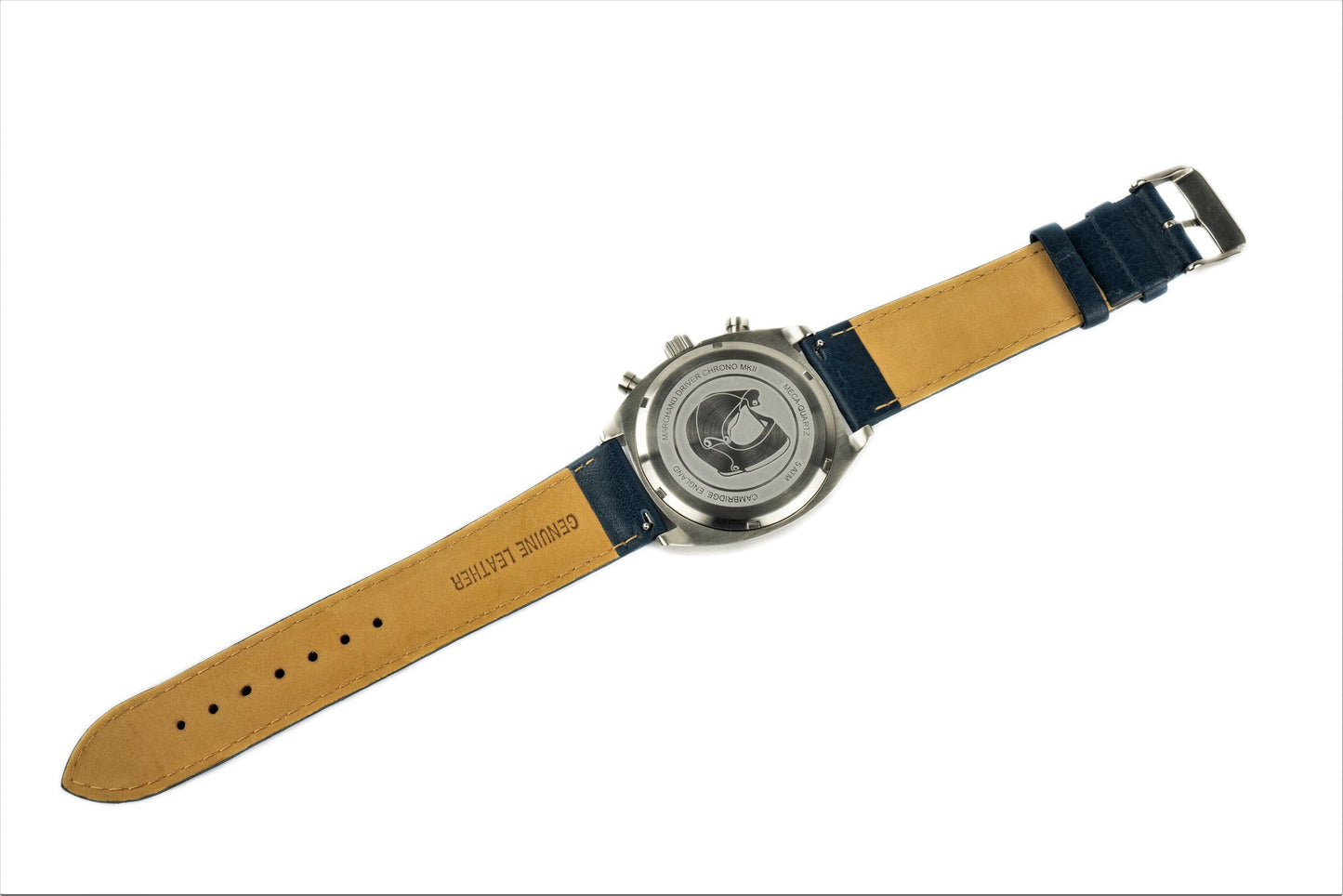 Driver Chronograph MKII Quartz, Blue Reverse Panda (PRE-ORDER NOW)