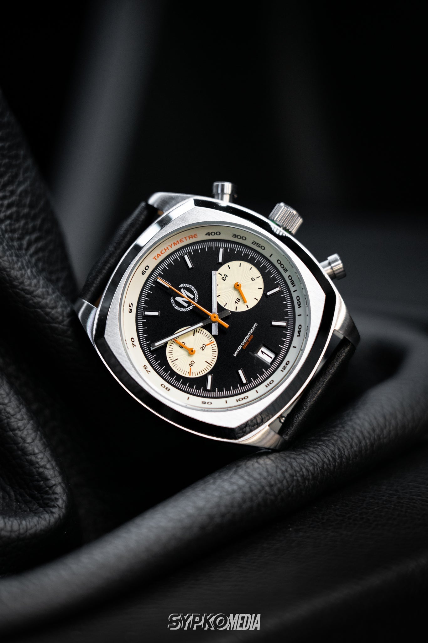 Driver Chronograph MkII Meca-Quartz, Black Reverse Panda