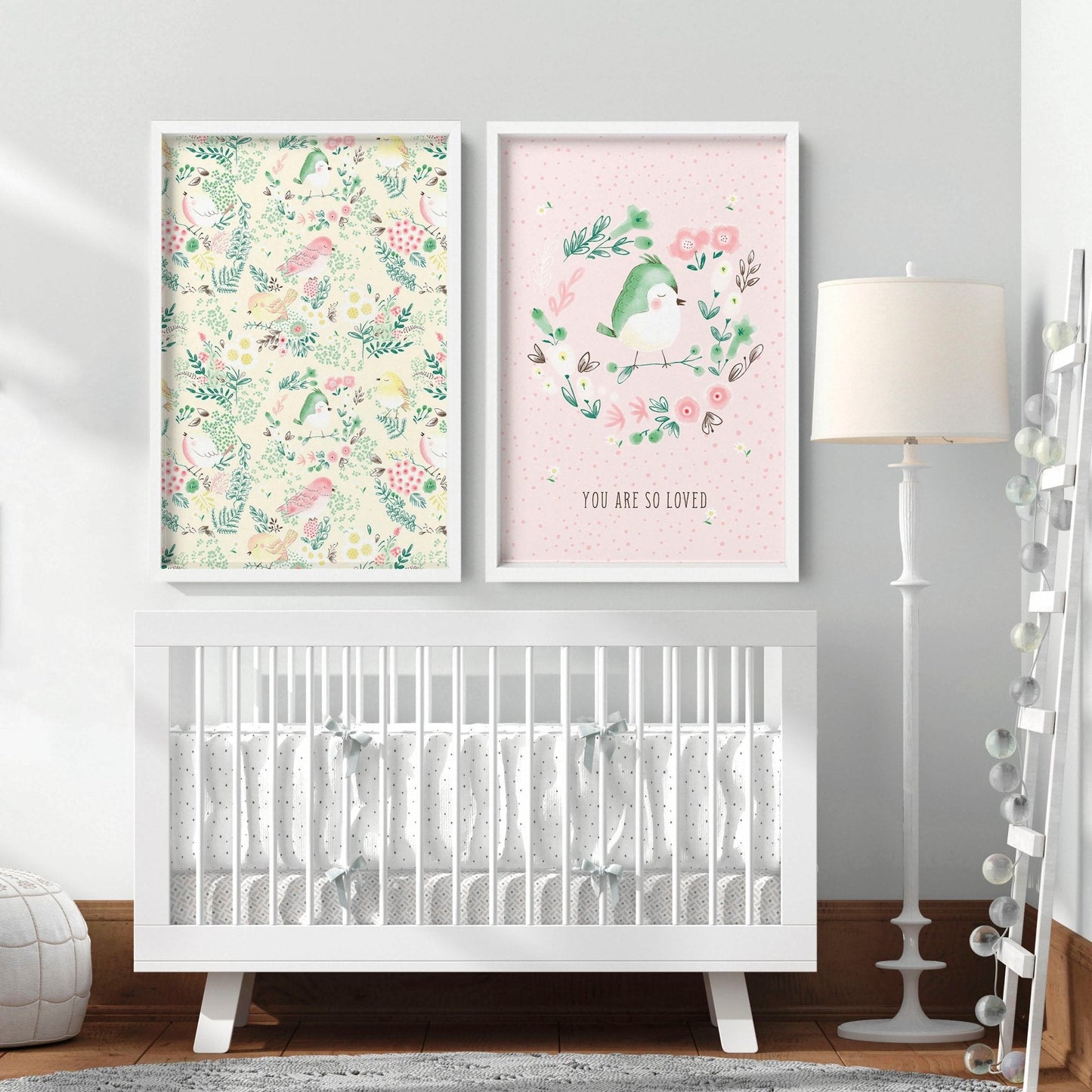 Nursery wall art decor | set of 2 wall art prints