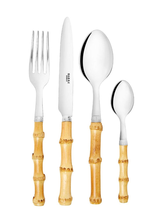 4-Piece Bamboo Cutlery Set