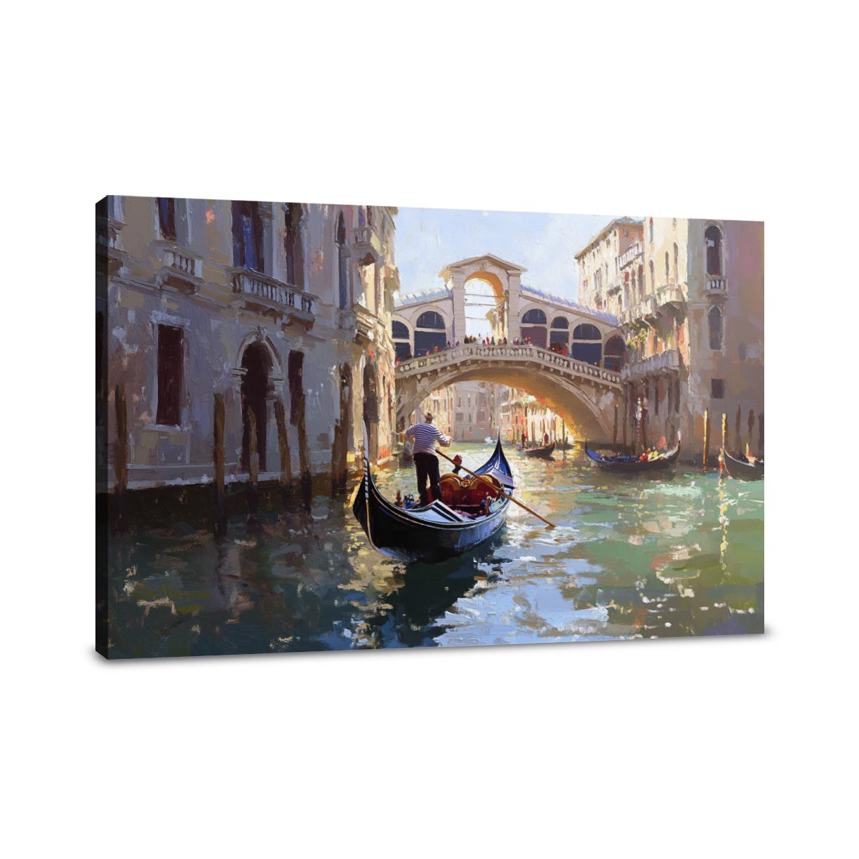 Venetian Canals Canvas