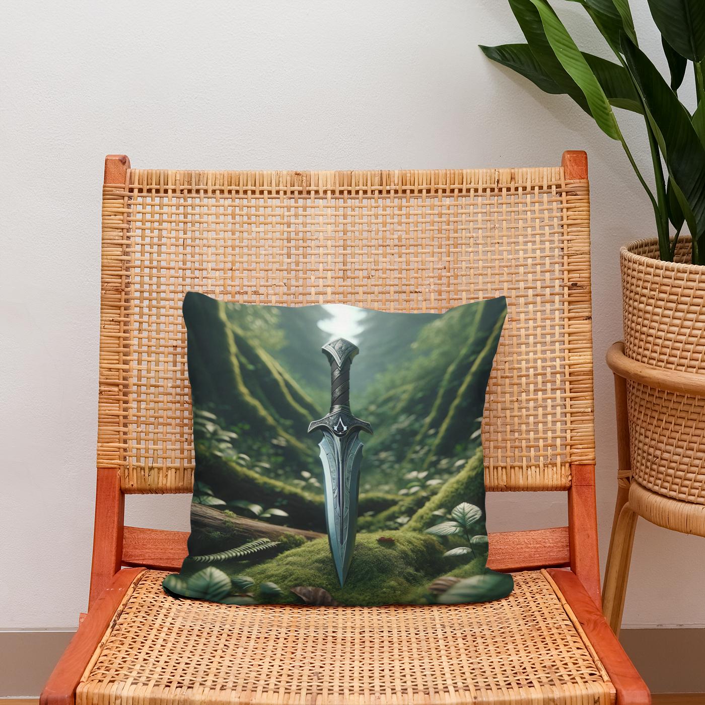 Forest Stealth Cotton Cushion