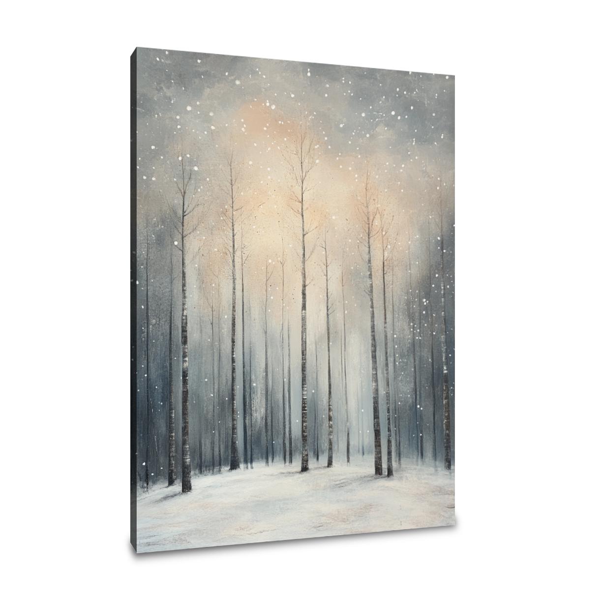 Whispering Snowfall Canvas