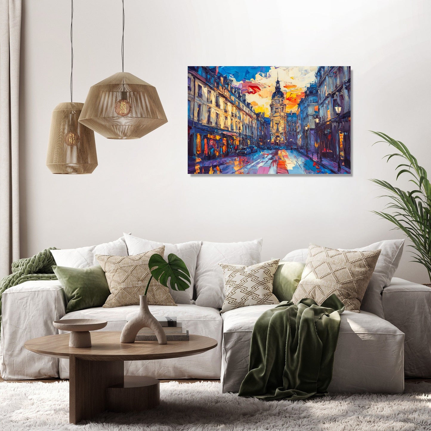Rue de la Bourse Canvas