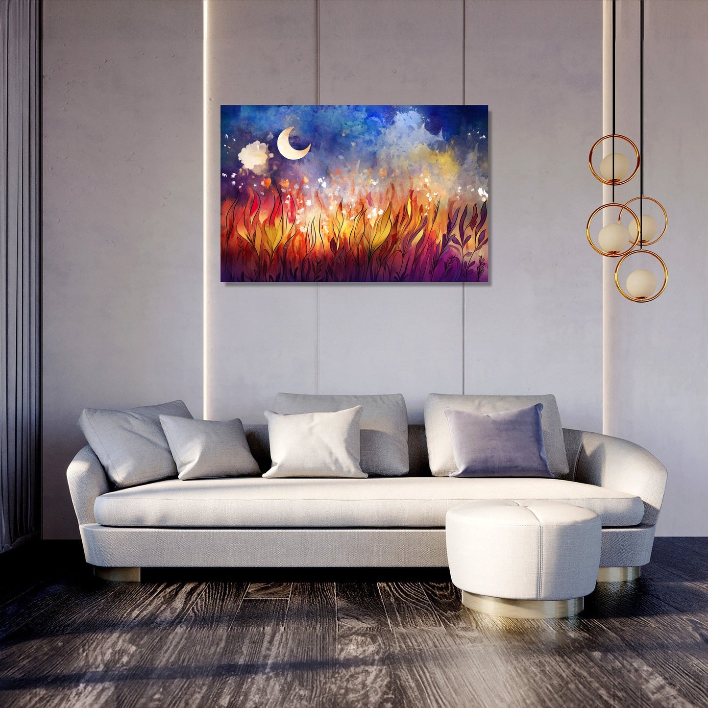 Bealtaine Fire Dance Canvas
