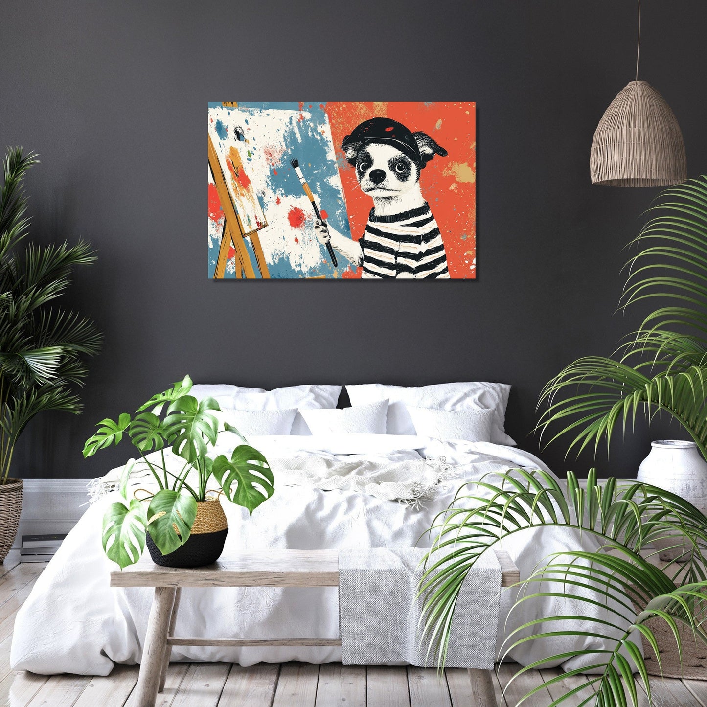 French Bulldog Canvas