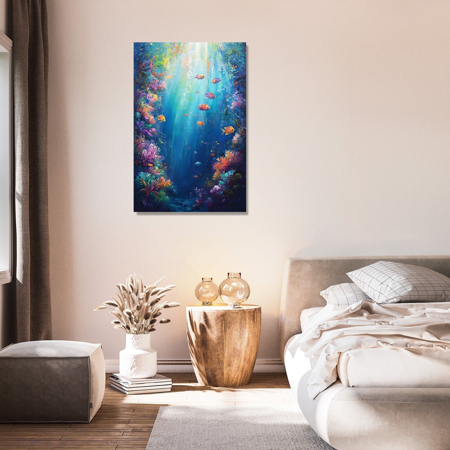 Twilight Reef Mystery Canvas
