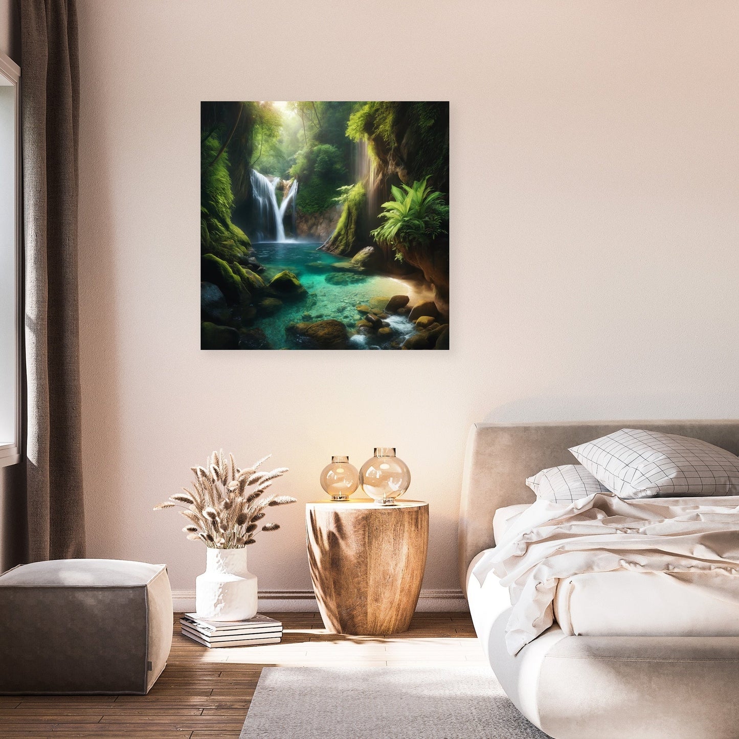 Hidden Waterfall Cove Canvas