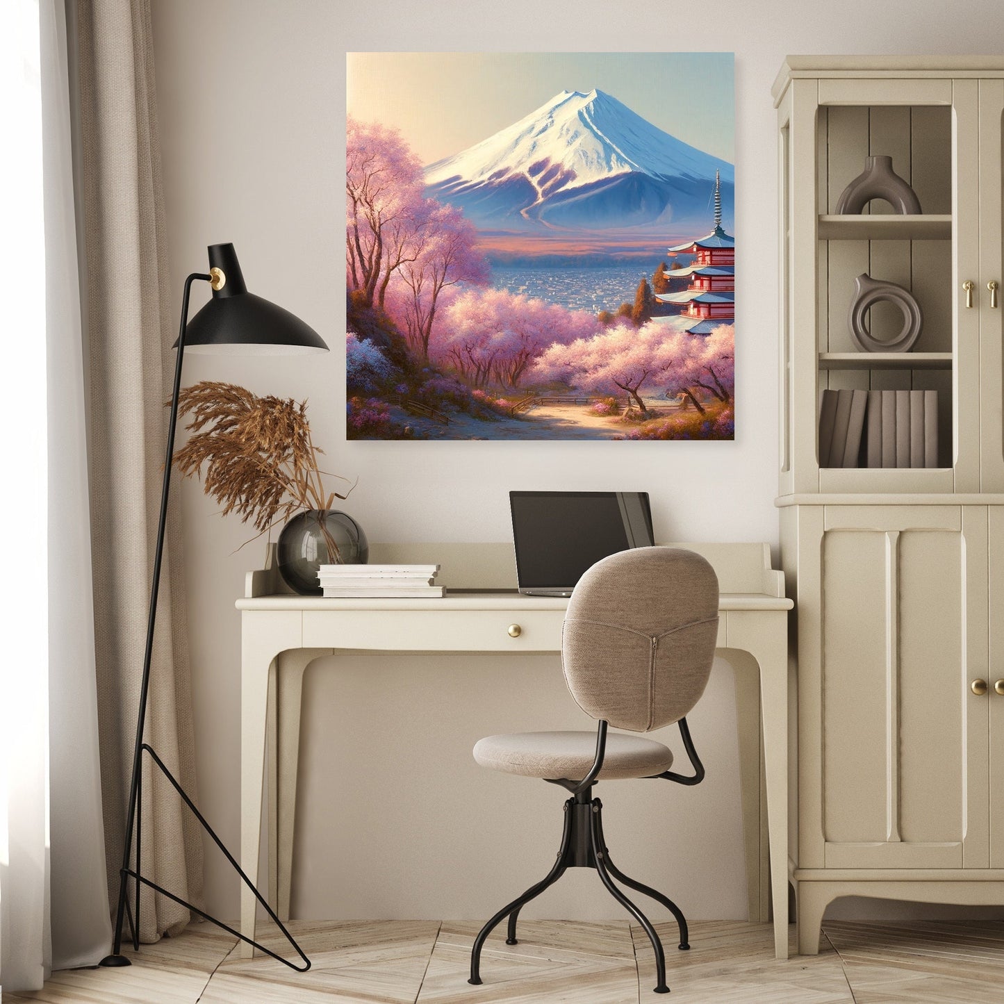 Cherry Blossom Majesty Canvas