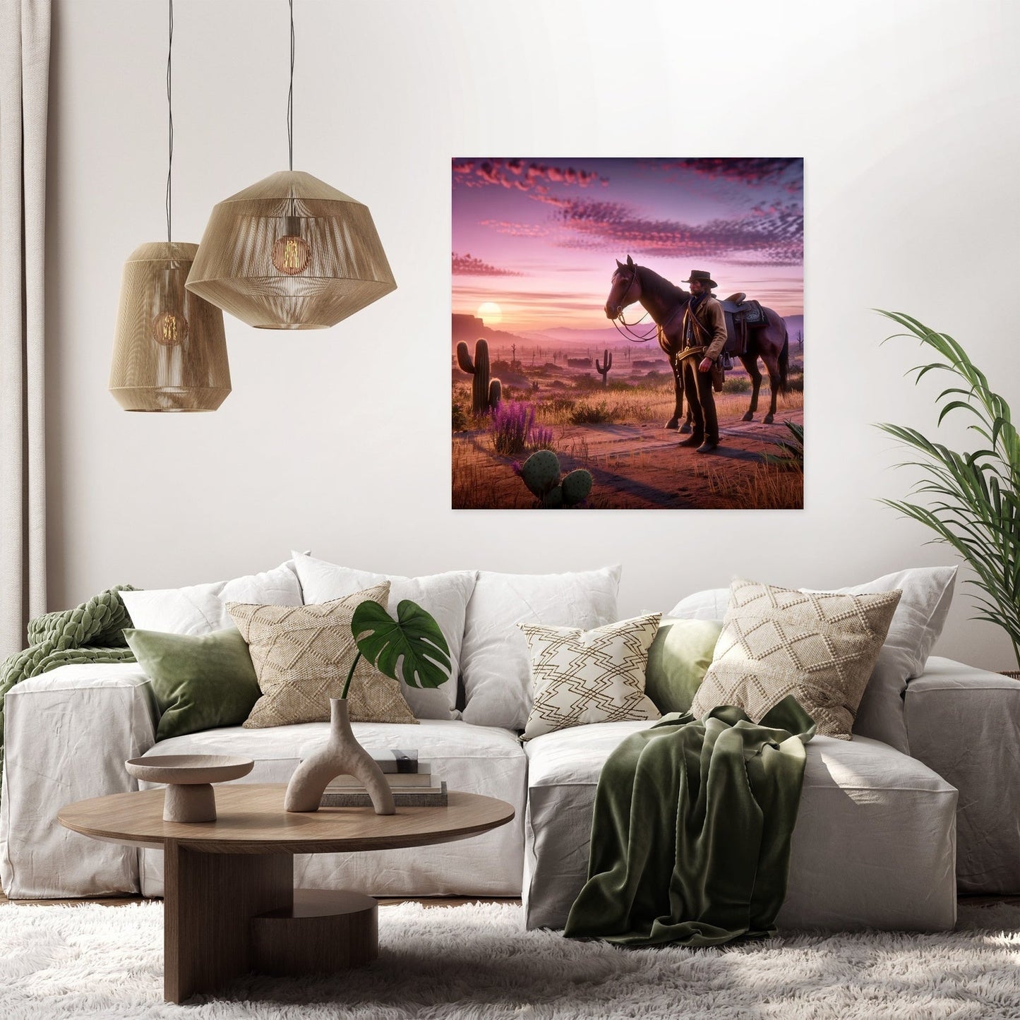 Serenity Strokes Canvas