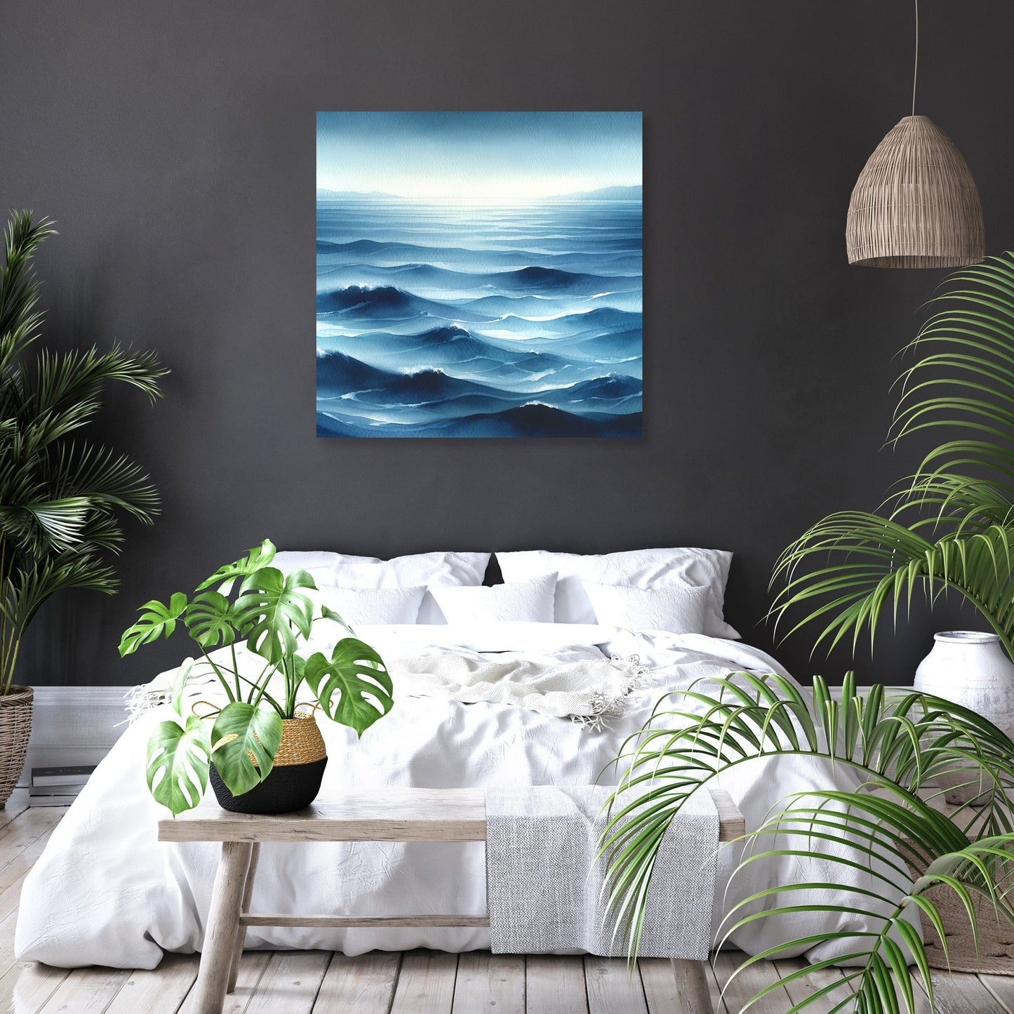 Whispering Tides Canvas
