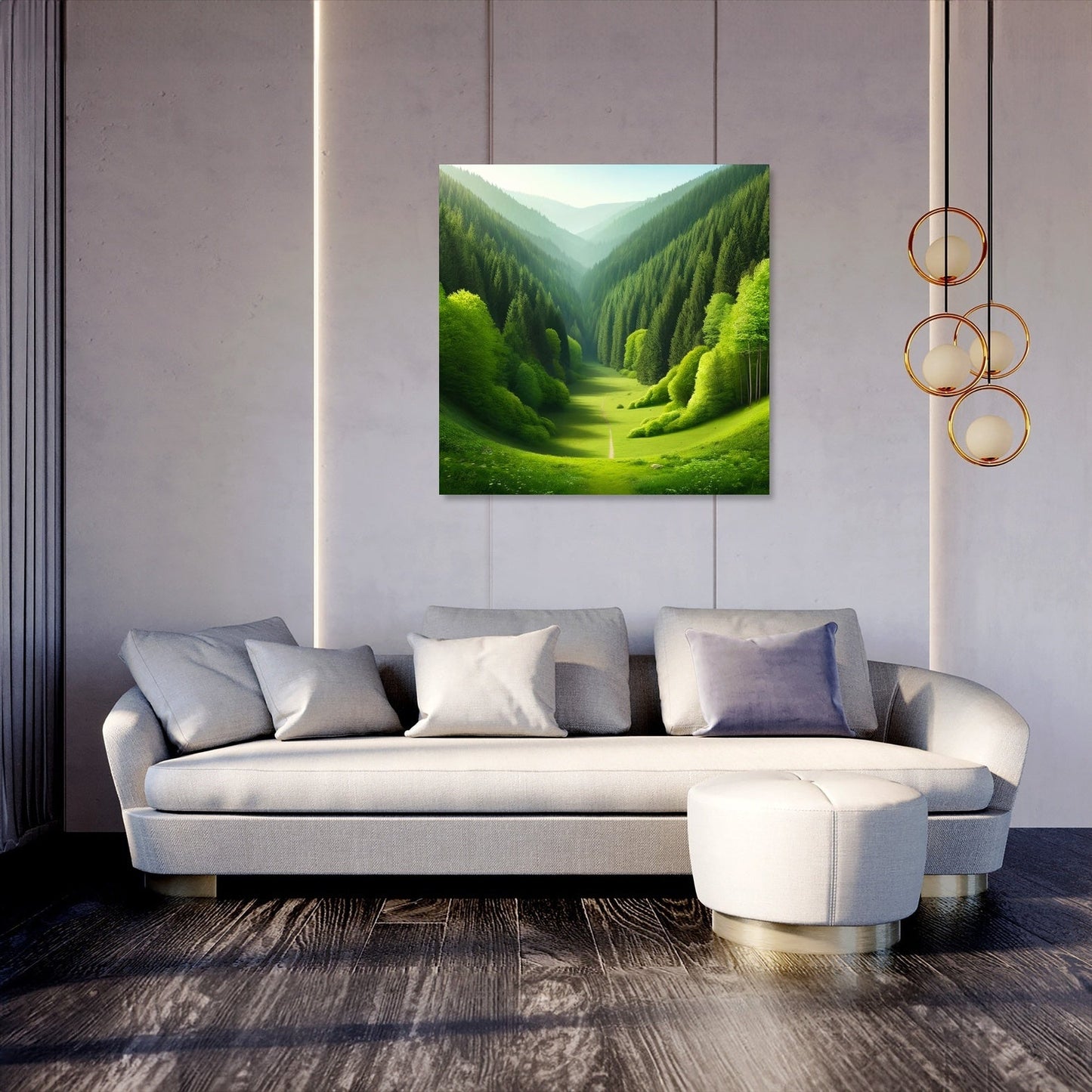 Verdant Vale Canvas